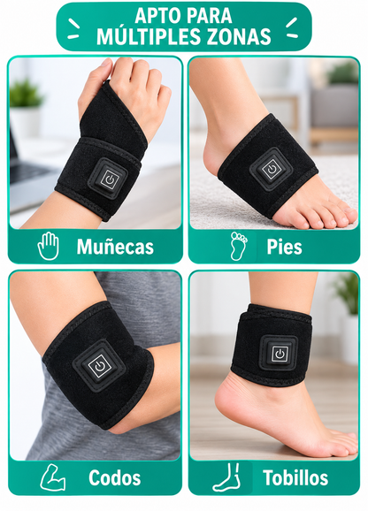 Muñequera Térmica 4 en 1 – Calor Ajustable